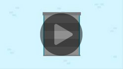 Montage instuctie animatie voor vouwgordijnen 