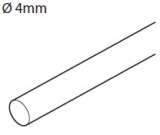 Onderdeel Balein fiberglas 4mm