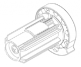 Onderdeel Eos bediening 34mm rechts