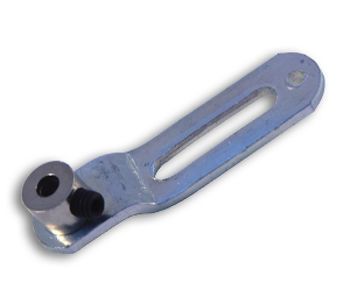 Onderdeel In-de-dag steun voor zijgeleiding 16/25mm (metaal)